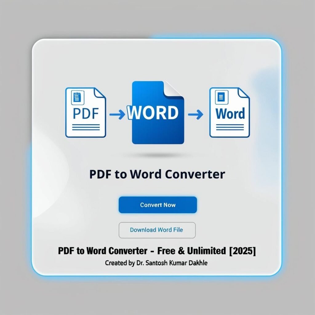pdf to word converter free no sign up