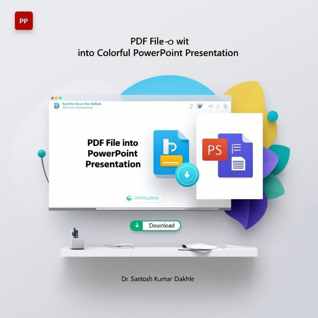 PDF to PPT Generator by santosh